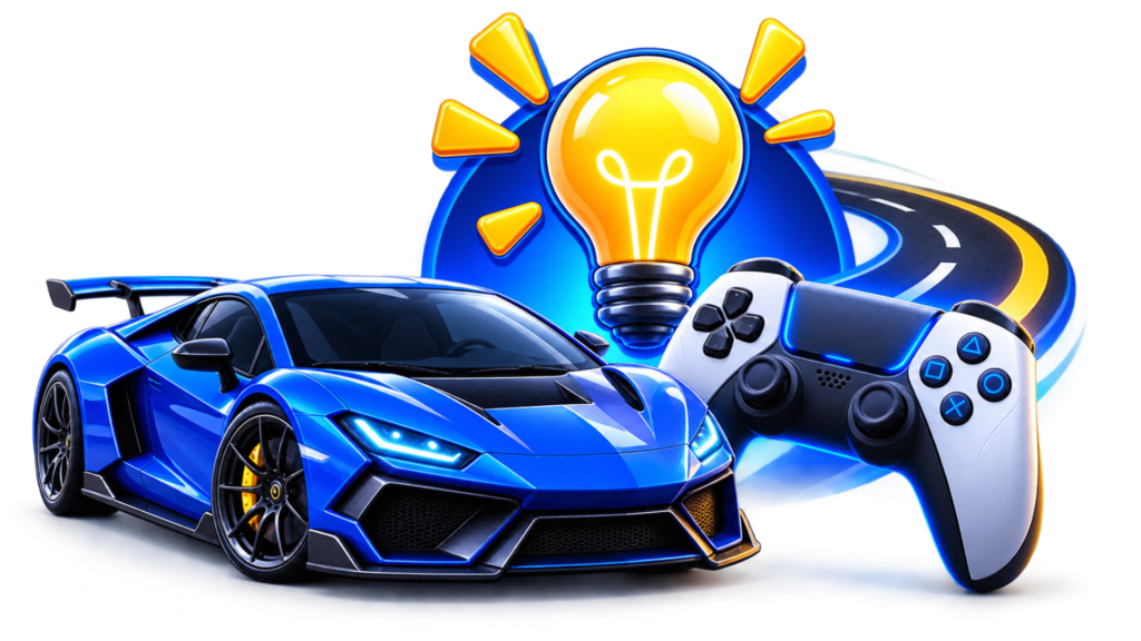 Car Parking Multiplayer gameplay tips with a sports car and controller