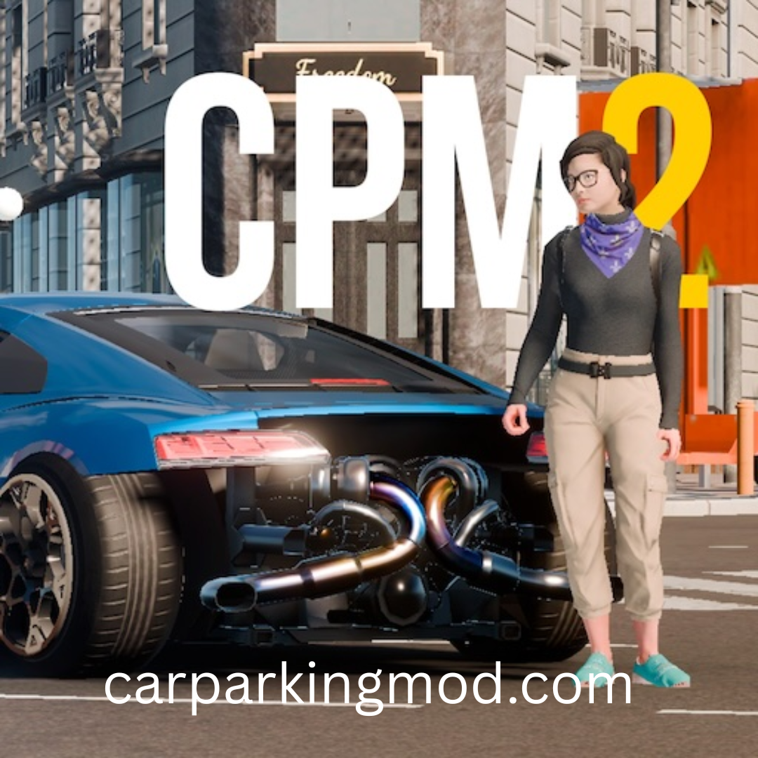 Car Parking Multiplayer 2 Mod APK gameplay with realistic cars and open world driving
